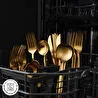 Karaca Orion Mat Gold 12 Kişilik 60 Parça Çatal Kaşık Bıçak Takımı