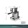 Homend Coffeebreak 5015H Süt Köpürtücülü Otomatik Espresso Makinesi 700 ml 1470W