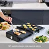 Homend Grilliant 1366H Inox Gövdeli Çıkarılabilir Döküm Plakalı Tost ve Izgara Makinesi