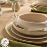 Karaca Earth Collection Clay 55 Parça 12 Kişilik Yemek Takımı Bej