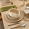 Karaca Earth Collection Clay 55 Parça 12 Kişilik Yemek Takımı Bej