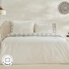 Karaca Home Orvin %100 Pamuk Çift Kişilik Nakışlı Nevresim Takımı Beyaz