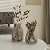 Karaca Home Ella Vazo Gri 12,5x17,5 cm