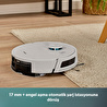 Homend Alex Laser Power 1289H Otomatik Boşaltım Sistemli Yeni Nesil Moplu Robot Süpürge Beyaz