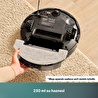 Homend Alex Laser 1291H Moplu ve Haritalamalı Akıllı 5 Kpa Robot Süpürge Siyah