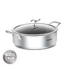Karaca Plasma Steel 316+ 3Ply Karnıyarık Tencere 28 cm