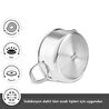 Karaca Plasma Steel 316+ 3Ply Tencere 24 cm