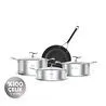 Karaca Plasma Steel 316+ 3Ply 7 Parça Tencere ve Tava Seti