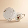 Karaca Vintage Rose Kahve Fincanı ve Tabağı 100 ml