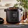 Karaca Cooker Elektrikli Düdüklü Basınçlı Pişirici Matte Black 6L
