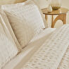 Karaca Home Perla Gofre %100 Pamuk Çift Kişilik Nevresim Takımı Bej