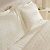 Karaca Home Perla Gofre %100 Pamuk Çift Kişilik Nevresim Takımı Beyaz