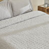 Karaca Home Perla Gofre %100 Pamuk Çift Kişilik Nevresim Takımı Gri