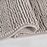 Kaşmir Home Soft Makarna Banyo Paspas Seti Gri 40x60-60x90 cm