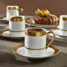 Karaca Royal Bone Victoria 6 Kişilik Kahve Fincan Takımı 90 ml