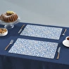 Karaca Home Petra Patterned Amerikan Servisi 2'li Set Mavi