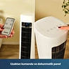 Homend Fanomen 9011H Uzaktan Kumandalı Soğuk Su ve Buz Hazneli Kule Tipi Vantilatör 60W