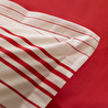 Karaca Home Cool Stripe Çift Kişilik Nevresim Takımı Kırmızı