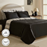 Karaca Home Cool Stripe Çift Kişilik Nevresim Takımı Siyah