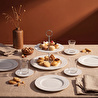 Karaca Elisa 20 Parça 6 Kişilik Pasta ve Çay İkram Seti
