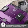 Karaca Vantuz Action Force X10 2 Lt Toz Torbasız Hazneli Elektrikli Süpürge Royal Purple 899 W