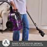 Karaca Vantuz Action Force X10 2 Lt Toz Torbasız Hazneli Elektrikli Süpürge Royal Purple 899 W