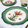 Baci Milano Dolce Vita Palmiye Ağacı Desenli Yemek Tabağı 27 Cm
