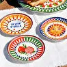 Baci Milano Dolce Vita Nar Desenli Servis Tabağı 16 Cm