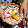 Baci Milano Dolce Vita Limon Desenli Servis Tabağı 16 Cm