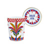 Baci Milano Dolce Vita Palm Kapaklı Kupa 9 cm Porselen