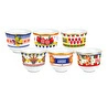 Baci Milano Dolce Vita 6’lı Arabic Cup 6 cm Porselen