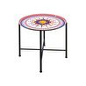 Baci Milano Dolce Vita Metal Katlanabilir Portatif Sehpa 45cm