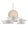 Jumbo Clermont 7 Parça İndüksiyon Tabanlı Tencere Seti