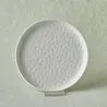 Karaca x Refika Bembeyaz Yuvarlak Tatlı Tabağı 18 cm