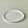 Karaca x Refika Bembeyaz Yuvarlak Pasta Tabağı 22 cm