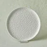 Karaca x Refika Bembeyaz Yuvarlak Pasta Tabağı 22 cm