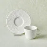 Karaca x Refika Bembeyaz Yuvarlak Tabaklı Çay Fincanı 200 ml