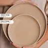 Karaca Earth Collection Terra 36 Parça 8 Kişilik Yemek Takımı Bej