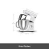 Karaca Mastermaid Chef Ultra M2000W Hamur Yoğurma Makinesi Pearl White 7L