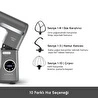 Karaca Mastermaid Chef Ultra D2000W Dijital Ekranlı Hamur Yoğurma Makinesi Galaxy Grey 7L