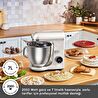 Karaca Mastermaid Chef Ultra D2000W Dijital Ekranlı Hamur Yoğurma Makinesi Starlight 7L