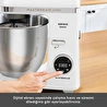 Karaca Mastermaid Chef Ultra D2000W Dijital Ekranlı Hamur Yoğurma Makinesi Matte White 7L