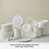 Karaca Stream Bone Neptun Gold Logo 53 Parça 12 Kişilik Yemek Takımı