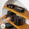 Karaca Earth Collection Galactic Shiny Black 55 Parça 12 Kişilik Yemek Takımı