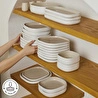 Karaca Earth Collection Ophelia Beige 55 Parça 12 Kişilik Yemek Takımı