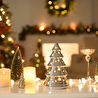 Karaca Home New Year Yılbaşı Christmas Tree Dekoratif Obje Silver 9,5 x 9,5 x 16 cm