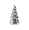 Karaca Home New Year Yılbaşı Christmas Tree Dekoratif Obje Silver 9,5 x 9,5 x 16 cm