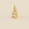 Karaca Home New Year Yılbaşı Christmas Tree Dekoratif Obje Gold 6,8 x 6,8 x 12,3 cm