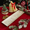 Karaca Home New Year Yılbaşı Trees Dekoratif Tabak 37,4 x 11,7 x 2,4 cm
