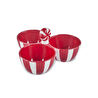 Karaca New Year Yılbaşı Candy Twist Bölmeli Çerezlik 21,5 cm